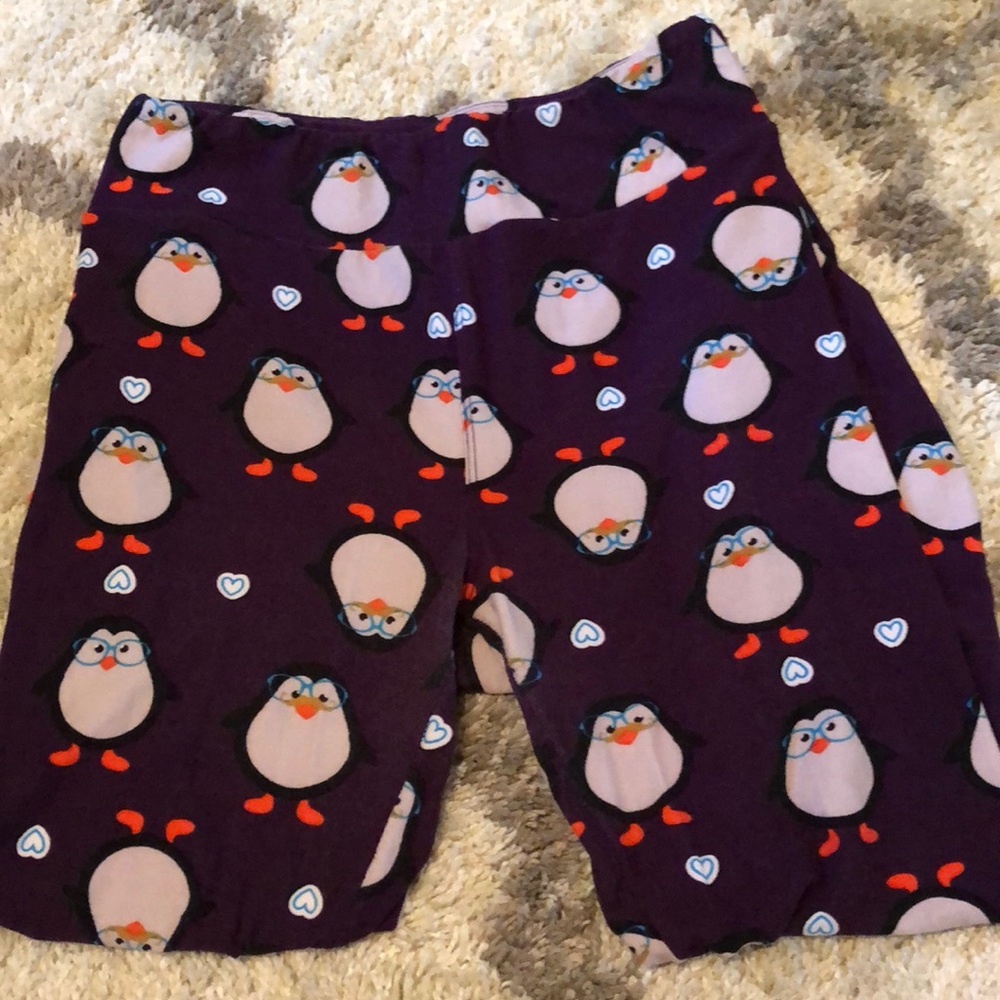 LuLaRoe penguin leggings OS